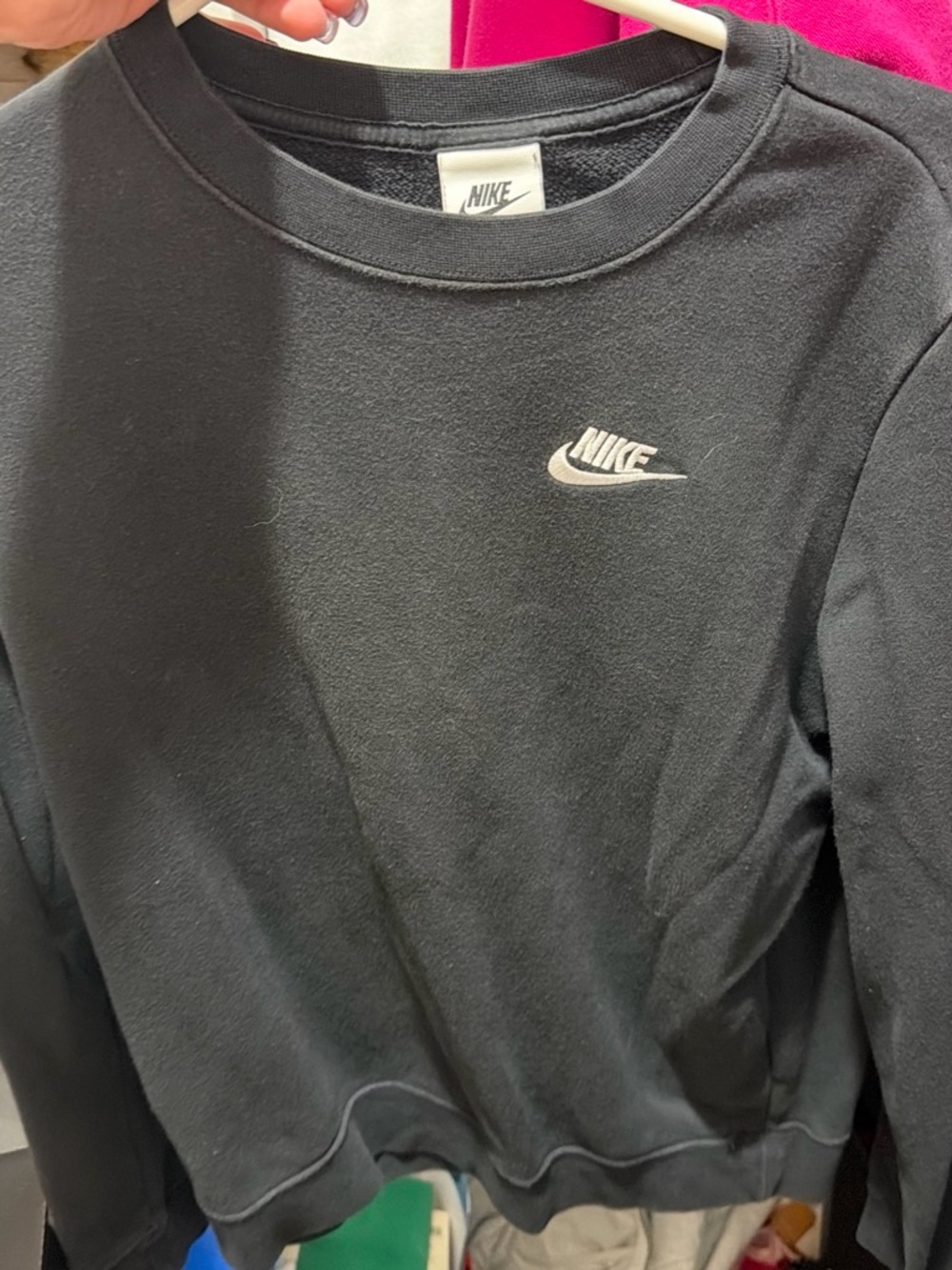 Nike Black Crewneck Sweatshirt women’s small